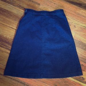 Vintage Denim Skirt
